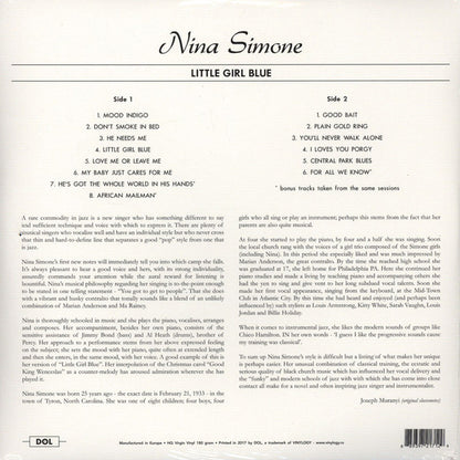 Nina Simone - Little Girl Blue - LP
