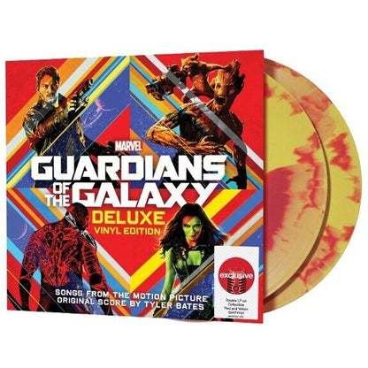 Various Artist - OST Guardians Of The Galaxy - (Limited Deluxe Edition Red/Yellow Swirl Vinyl) - 2LP