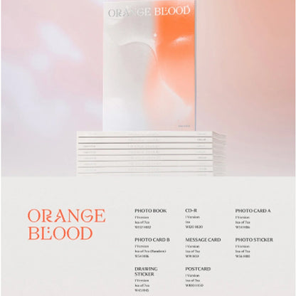 Enhypen - 5Th Mini Album [Orange Blood] (Engene Ver.) (Random Ver.)