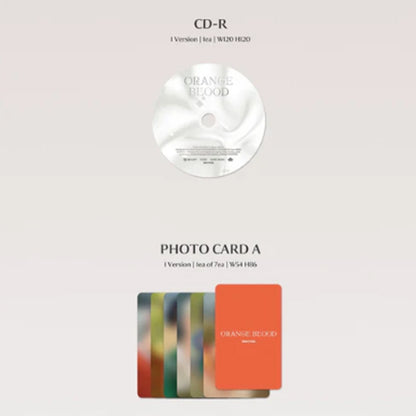 Enhypen - 5Th Mini Album [Orange Blood] (Engene Ver.) (Random Ver.)