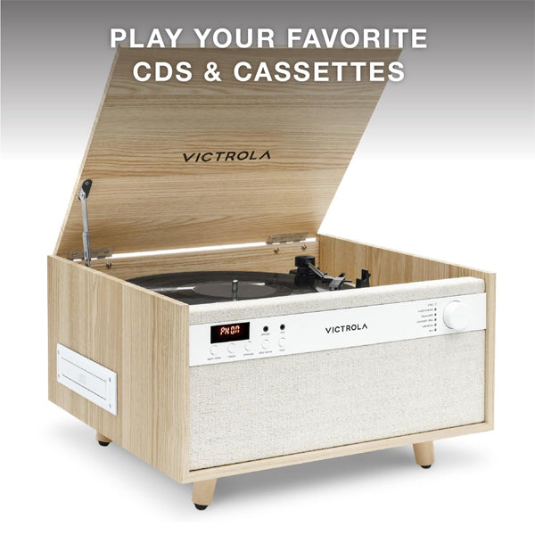 Victrola Century: Natural - Music Center 6 in 1