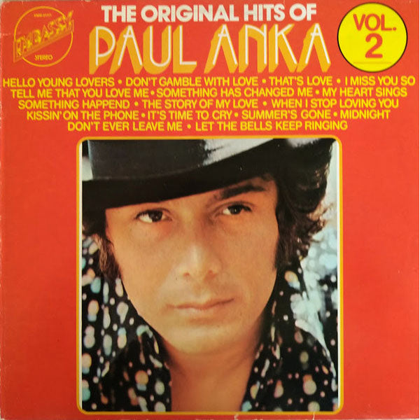 Paul Anka - The Original Hits Of Paul Anka Vol. 2 - LP (Used Vinyl)