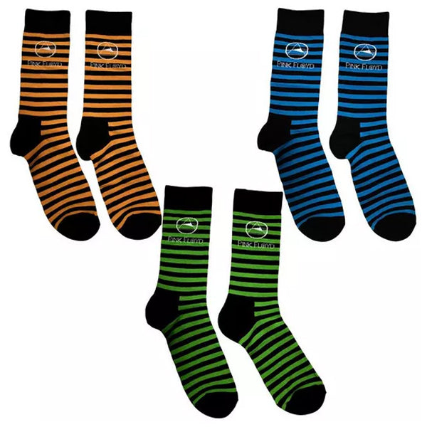 Pink Floyd - Socks Mono Prism - 3-Pack Socks (EU 40 - 45)