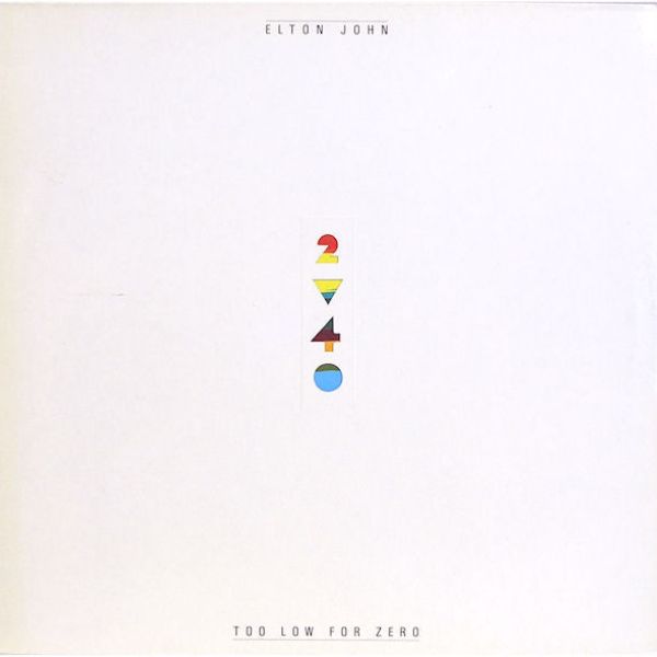 Elton John - Too Low For Zero - LP (Used Vinyl)