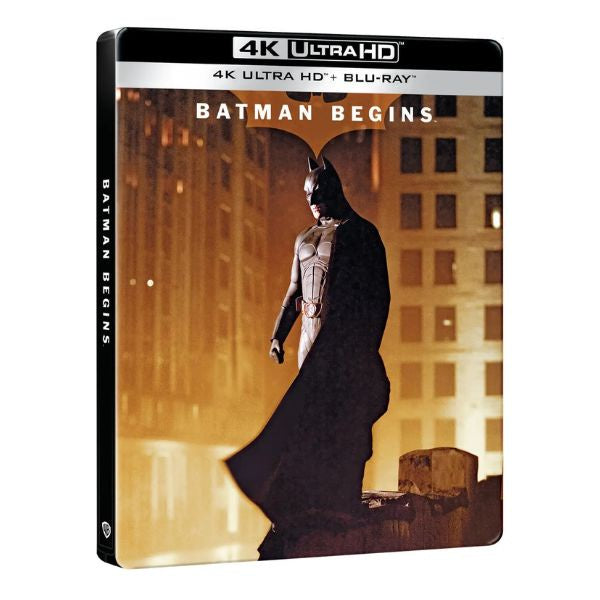 Batman Begins (2005 Limited Edition Steelbook) - 4K Ultra HD