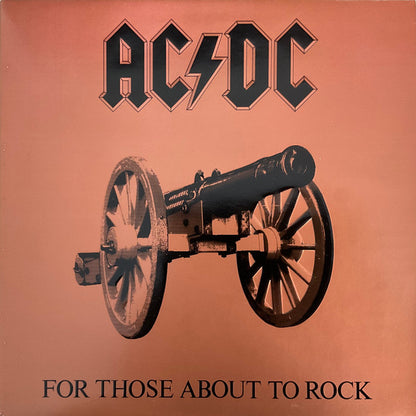 AC/DC - For Those About To Rock (We Salute You) (Gatefold, Embossed) - LP (Used Vinyl)