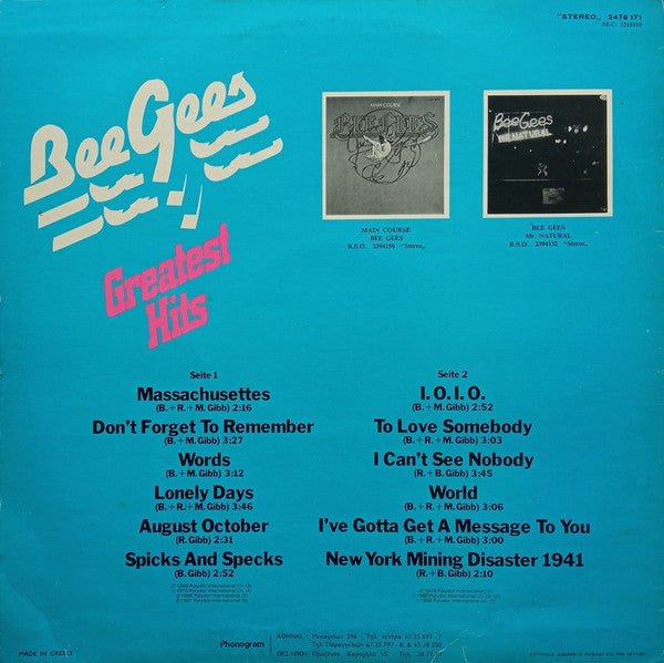 Bee Gees - Greatest hits - LP - (Used Vinyl)