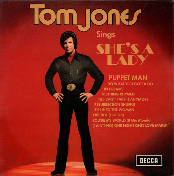 Tom Jones - Tom Jones Sings She's A Lady - LP (Used Vinyl)