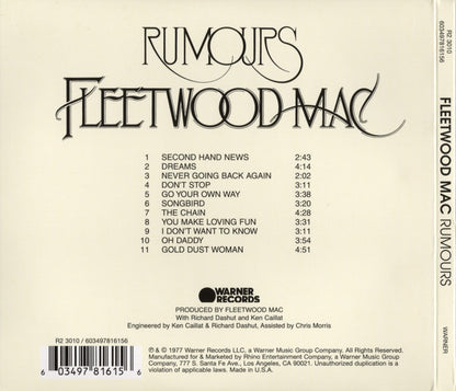 Fleetwood Mac - Rumours - CD