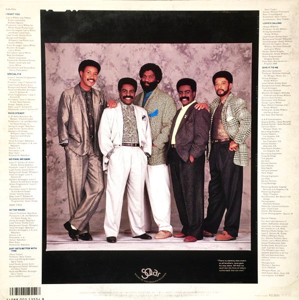 The Whispers – Just Gets Better With Time - LP (Used Vinyl)