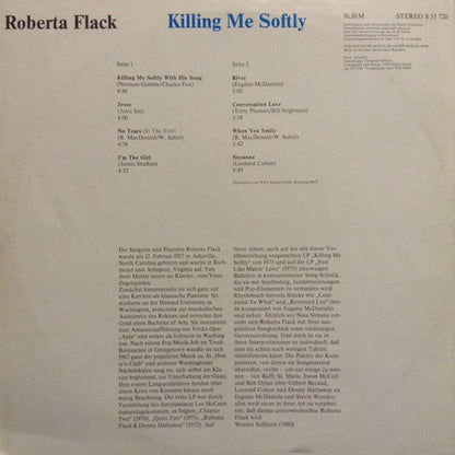 Roberta Flack - Killing Me Softly - LP - (Used Vinyl)