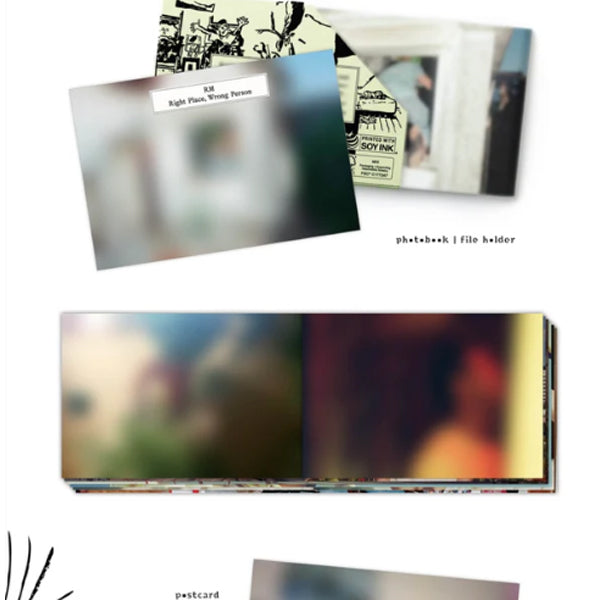 RM - 2nd Album [Right Place, Wrong Person] (Weverse Albums Ver.). Buy online music store in UAE