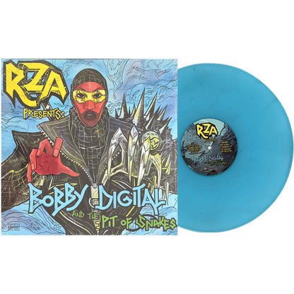 RZA Presents Bobby Digital - Bobby Digital And The Pit Of Snakes (Limited Edition Trans Blue Vinyl) - LP