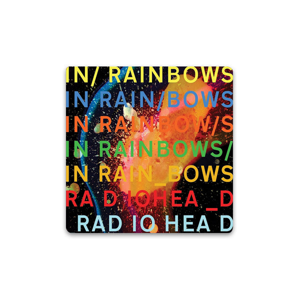 Radio Head - Rainbows LP Cover - Fridge Magnet