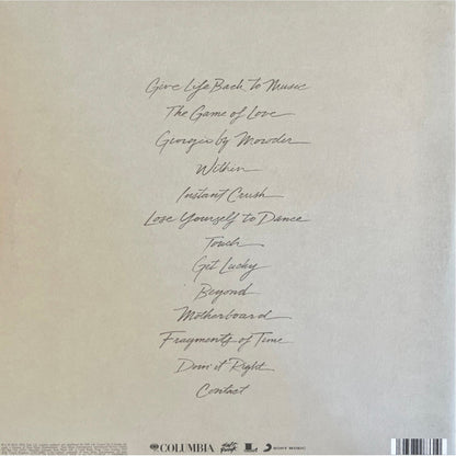 DAFT PUNK - Random Access Memories (Drumless Edition) - 2LP. Shop now music store abudhabi