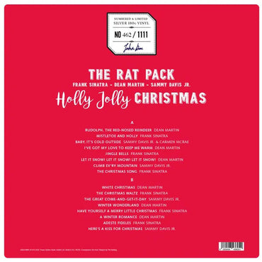 Rat Pack - Holly Jolly Christmas (Limited Edition Silver Vinyl) - LP