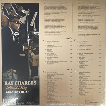 Ray Charles -  Greatest Hits (What'd I Say) - 2LP