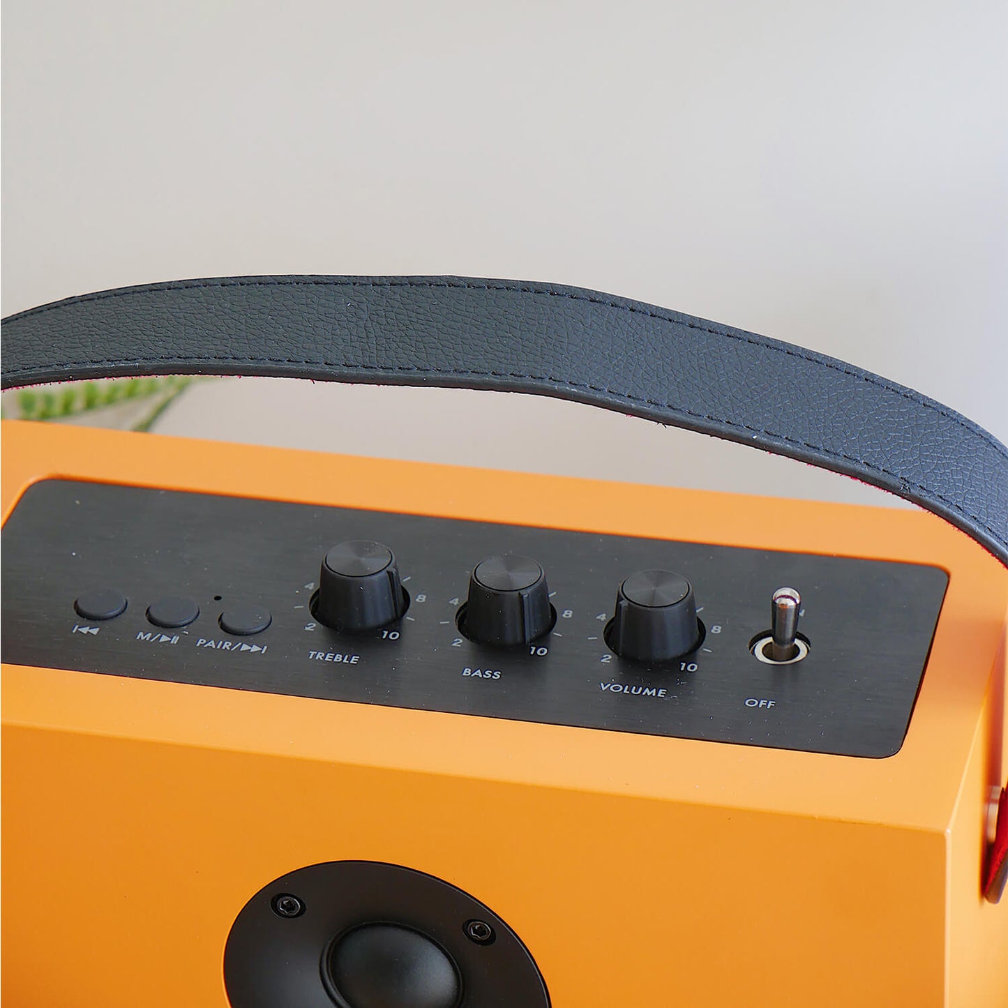 Steepletone Redefy Orange - Colourful And Powerful 50watt Bluetooth Speaker, With Detachable Fabric Cover. Tone And Base Control. Tws Function.