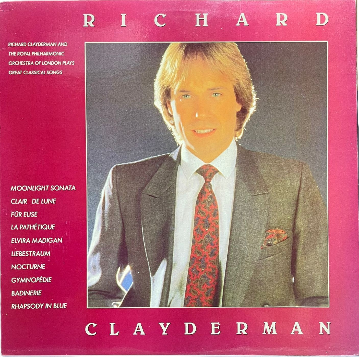 Richard Clayderman And The Royal Philharmonic Orchestra Of London - Classical Concept  - LP (Used Vinyl)