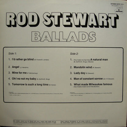 Rod Stewart - Ballads - LP (Used Vinyl)