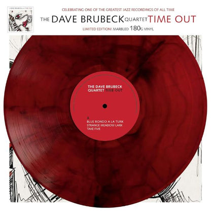 The Dave Brubeck Quartet - Time Out (Limited Edition Red Marbled Vinyl) - LP