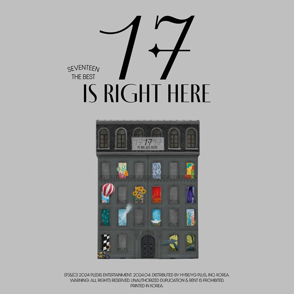Shop SEVENTEEN - BEST ALBUM [17 IS RIGHT HERE] - CD. now available online in UAE