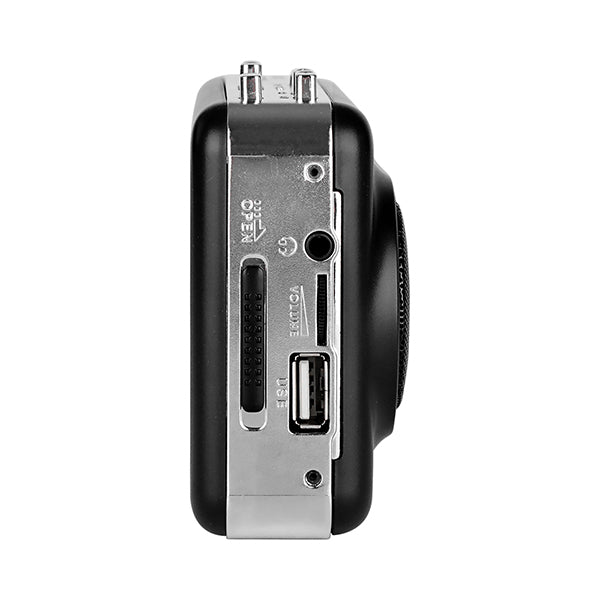 Echo Audio Cassette Player with built-in speaker ( The Jackson Walkman ) - Black