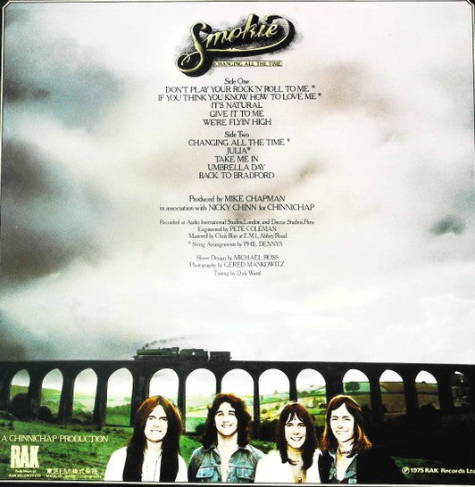 Smokie - Changing All Time - LP (Used Vinyl) (No cover)