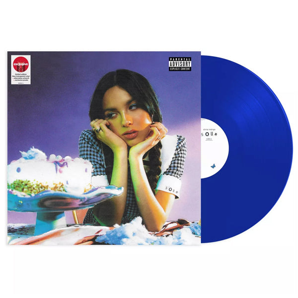 Olivia Rodrigo - SOUR (Blue Vinyl)- LP. Now available online in UAE