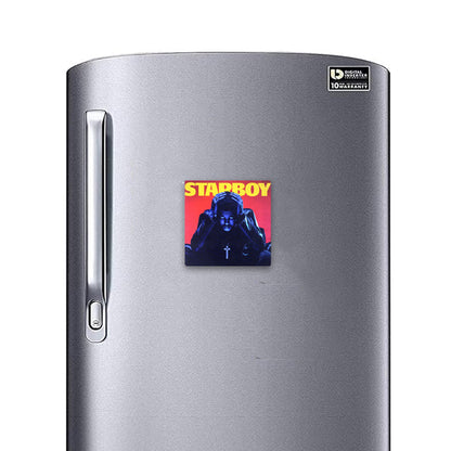 The Weeknd - Star Boy LP Cover - Fridge Magnet