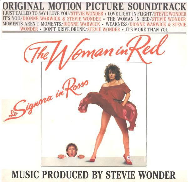 OST - Stevie Wonder - The Woman In Red - LP (Used Vinyl)