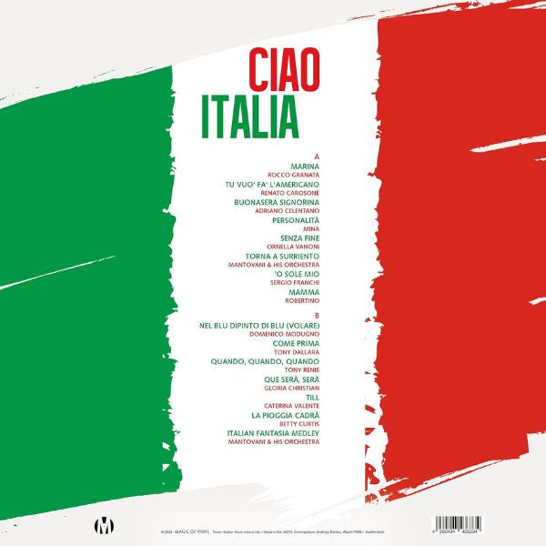 Various Artist - Ciao Italia (Limited Edition, Red vinyl) - LP