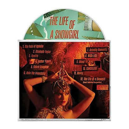 Taylor Swift - The Life Of A Showgirl (Sweat and Vanilla Perfume CD W/Poster) - CD