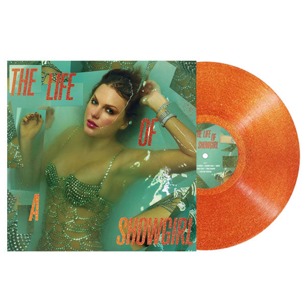 Taylor Swift – The Life Of A Showgirl (Sweat and Vanilla Perfume Portofino Orange Glitter Vinyl) - LP