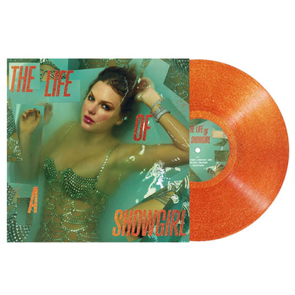 Taylor Swift – The Life Of A Showgirl (Sweat and Vanilla Perfume Portofino Orange Glitter Vinyl) - LP