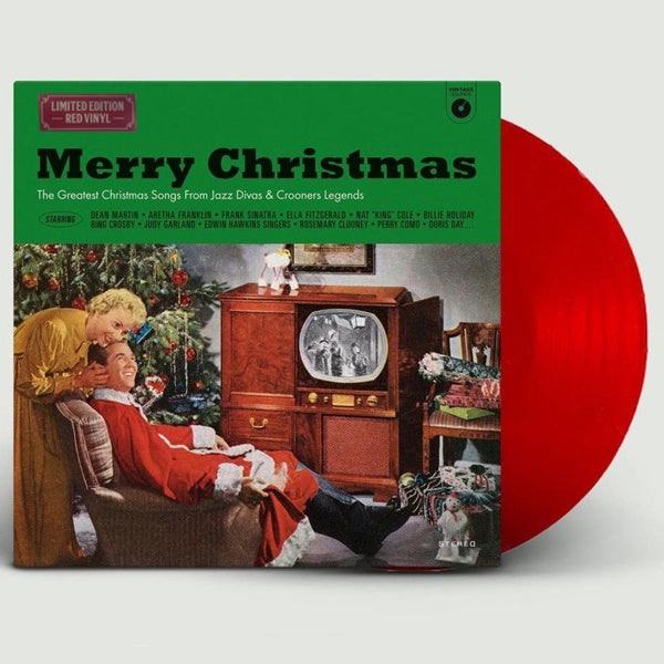 Various - Merry Christmas (Limited Edition Red Vinyl) - LP