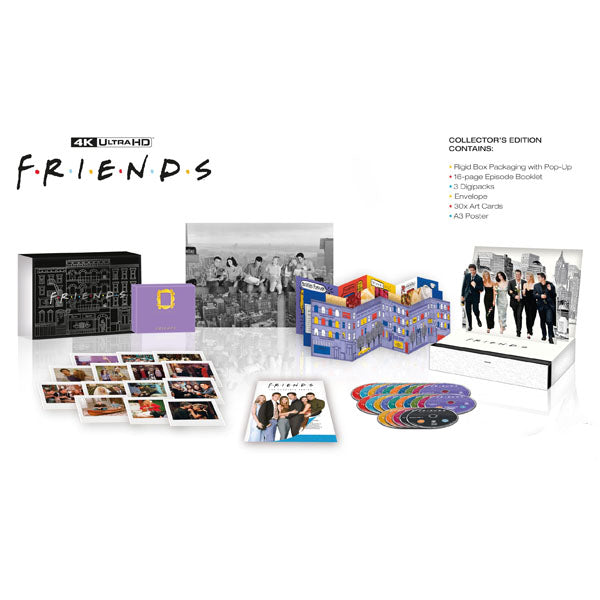 Friends Seasons 1 to 10 Complete Collection (Limited Collectors Edition) - 4K Ultra HD