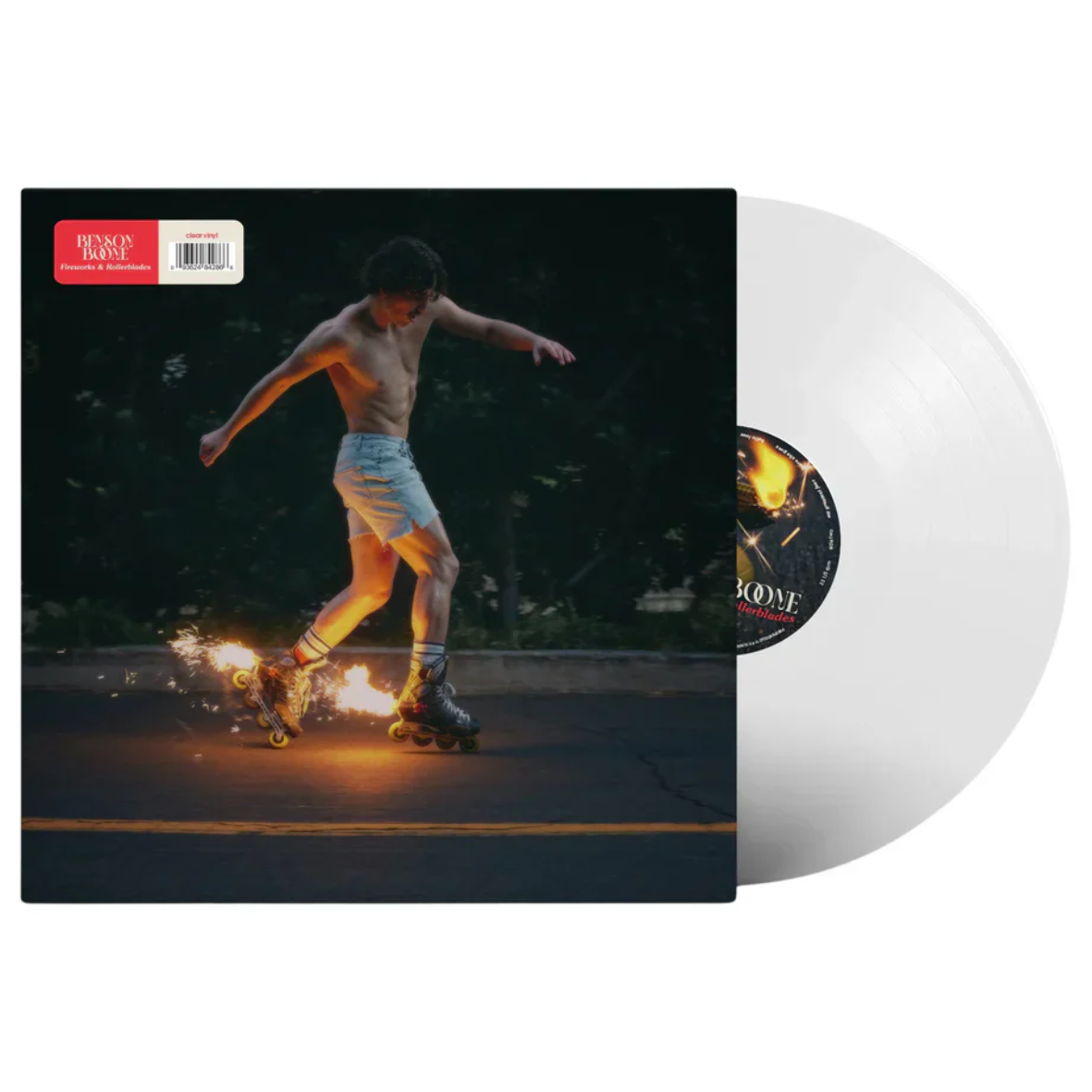 Benson Boone -  Fireworks & Rollerblades (Limited Edition Clear Vinyl)  - LP
