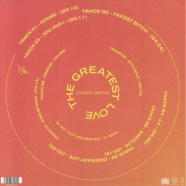 London Grammar	- Greatest Love (Limited Edition Yellow Vinyl) - LP