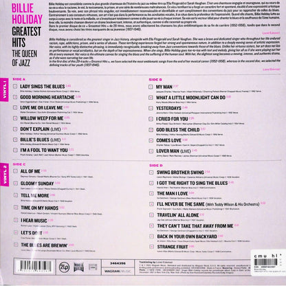 Billie Holiday - The Queen Of Jazz - 2LP