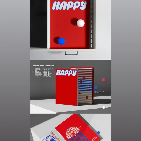Jin - 1st Solo Album Happy