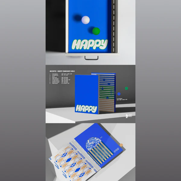 Jin - 1st Solo Album Happy