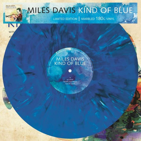 Miles Davis - Kind Of Blue (Limited Edition, Blue Marbled Vinyl) - LP
