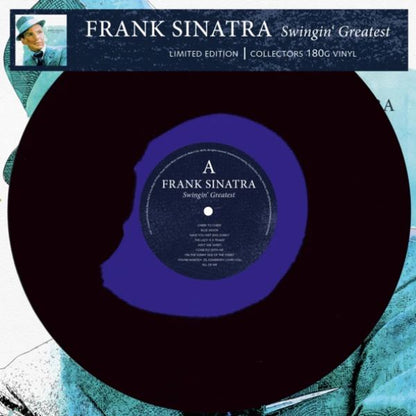 Frank Sinatra - Swingin’ Greatest (Limited Edition & Numbered , Black & Blue Vinyl) - LP