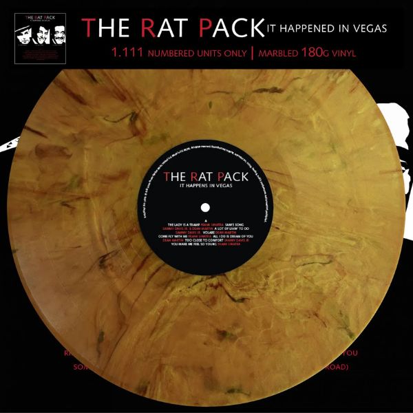 The Rat Pack - It Happened In Vegas (Limited Edition, Yellow Marbled Vinyl) - LP