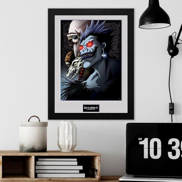 DEATH NOTE - Framed print "Shinigami" (30x40)