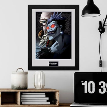 DEATH NOTE - Framed print "Shinigami" (30x40)