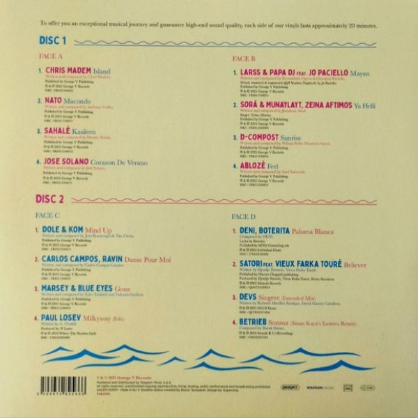 Buddha Bar Summer Sessions - Monte Carlo (Limited Edition Blue/Pink Vinyl) - 2LP