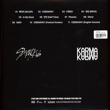 Stray Kids - Karma (Limited Edition Crystal Clear Vinyl) - LP