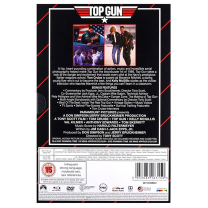 Top Gun (1986) - Limited Edition VHS Collection DVD + Blu-ray